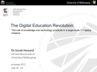 The Digital Education Revolution: