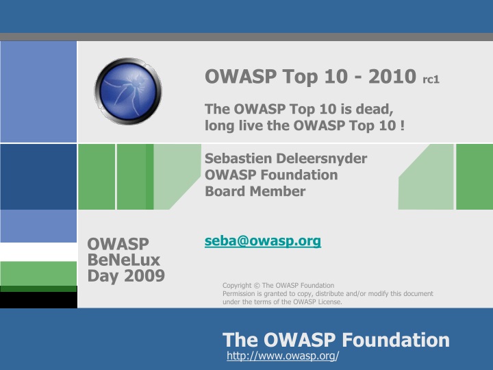 owasp top 10 2010 rc1 the owasp top 10 is dead