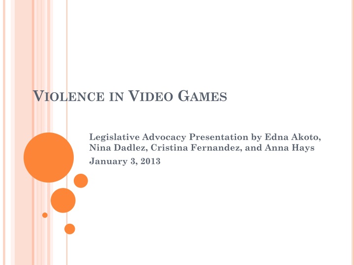 violence in video games