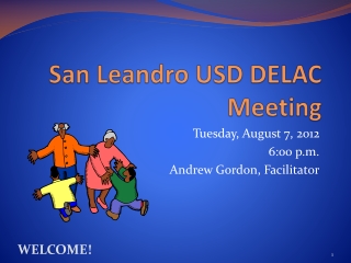 San Leandro USD DELAC Meeting