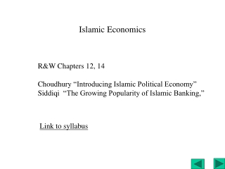 Islamic Economics