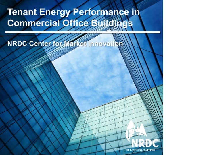 tenant energy performance in commercial office