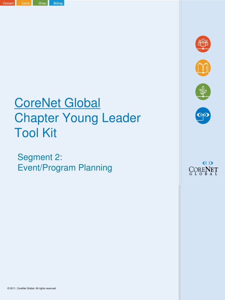 corenet global chapter young leader tool kit
