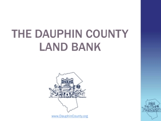 The Dauphin County Land Bank