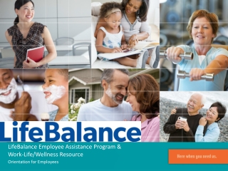 LifeBalance Employee Assistance Program &amp; Work-Life/Wellness Resource