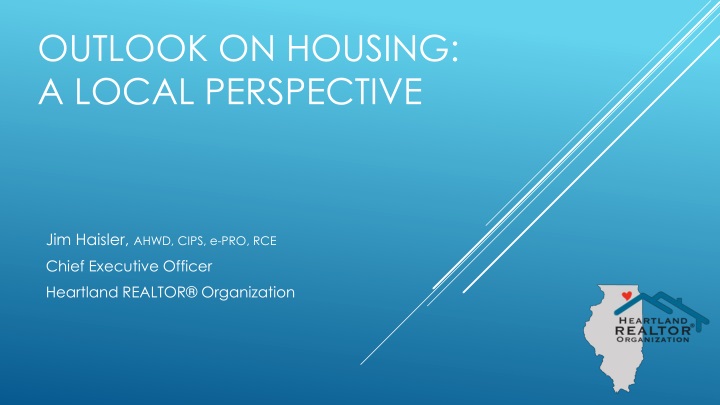 outlook on housing a local perspective