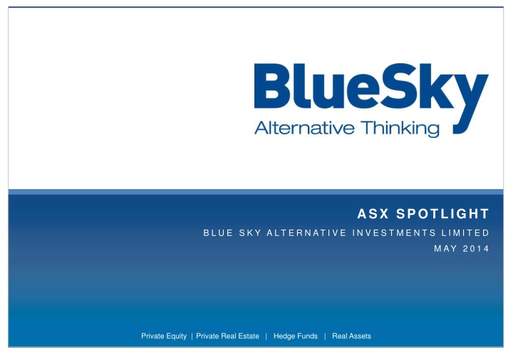asx spotlight blue sky alternative investments