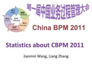 Statistics about CBPM 2011
