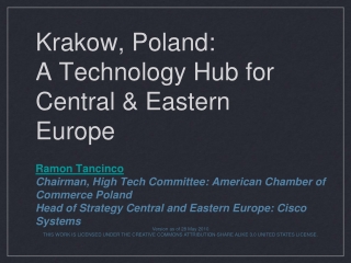 Krakow, Poland: A Technology Hub for Central &amp; Eastern Europe