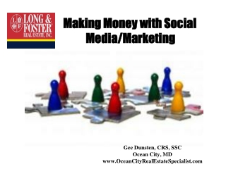 Making Money with Social 	Media/Marketing