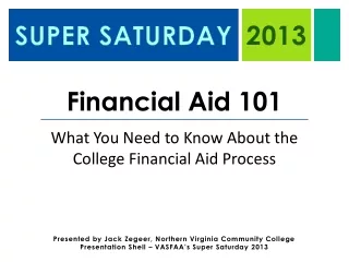 Financial Aid 101