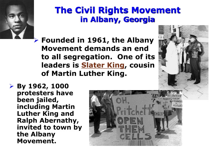 the civil rights movement in albany georgia