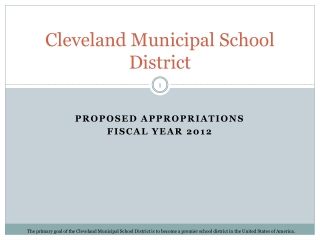 Cleveland Municipal School District