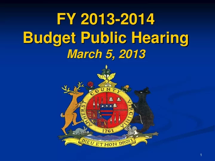 fy 2013 2014 budget public hearing march 5 2013