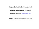 Chapter 11 Sustainable Development Property Development - slide 1