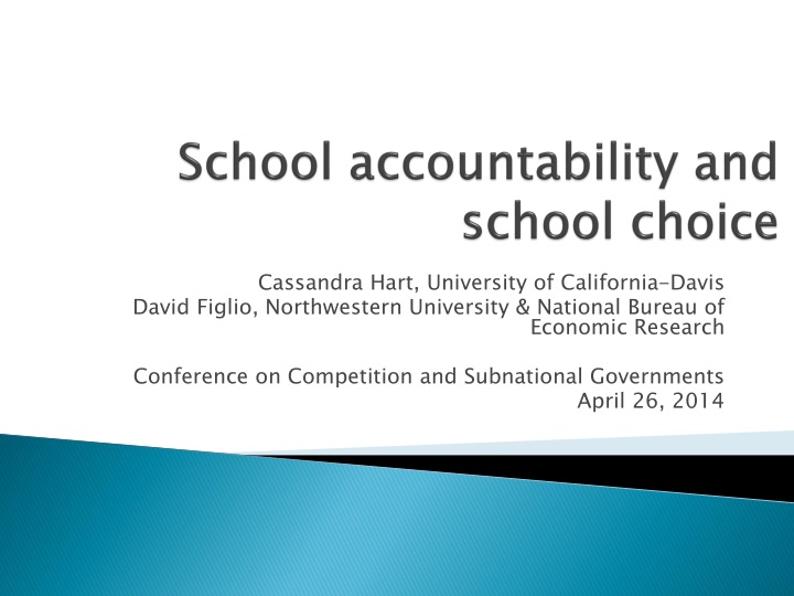 school accountability and school choice