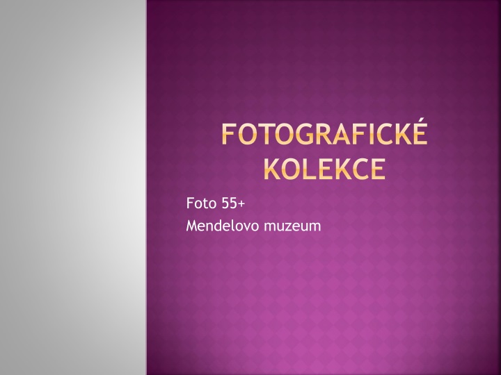 fotografick kolekce