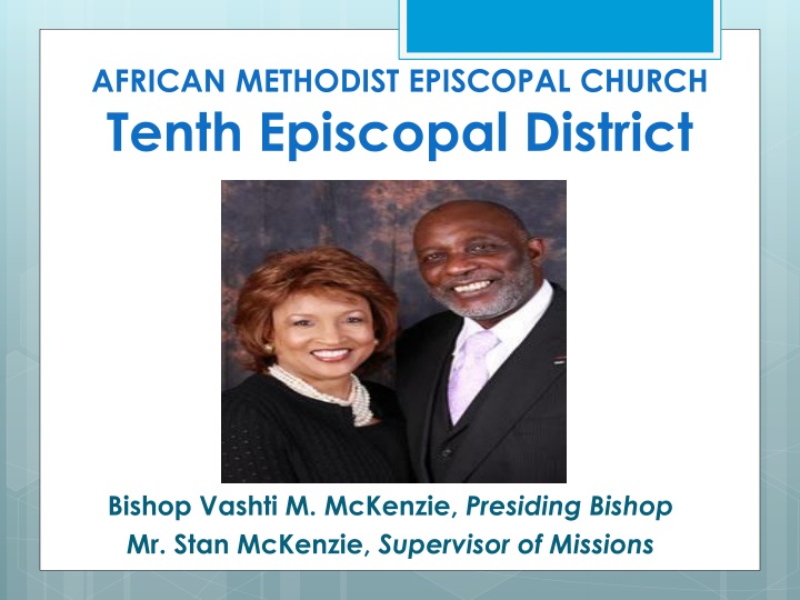 african methodist episcopal church tenth episcopal district
