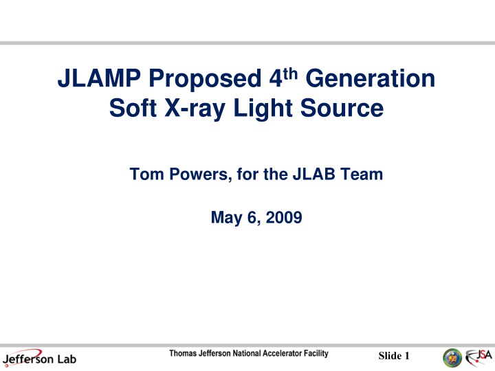 jlamp proposed 4 th generation soft x ray light source