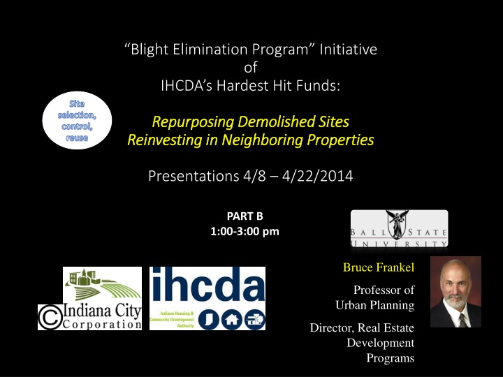 blight elimination program initiative of ihcda