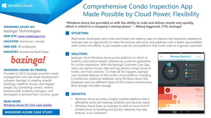 comprehensive condo inspection app made possible