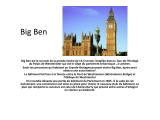 big ben