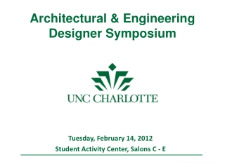 Architectural &amp; Engineering Designer Symposium