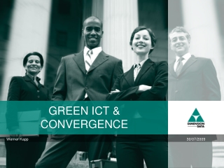 GREEN ICT &amp; CONVERGENCE