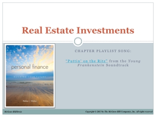 Real Estate Investments