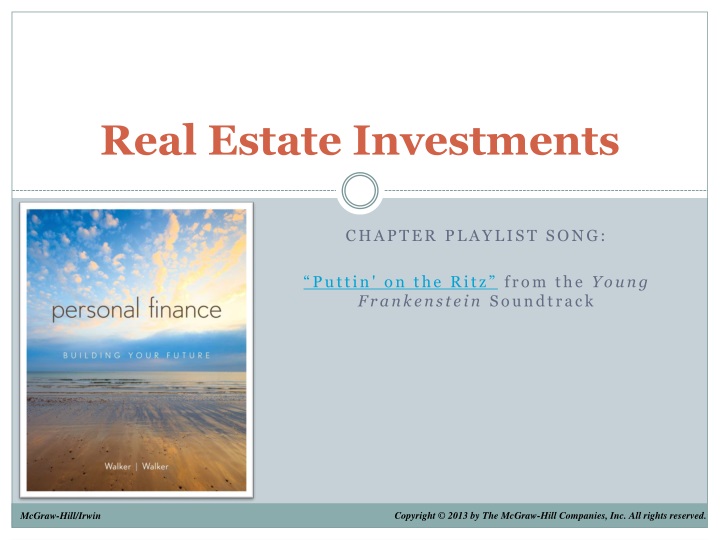 real estate investments