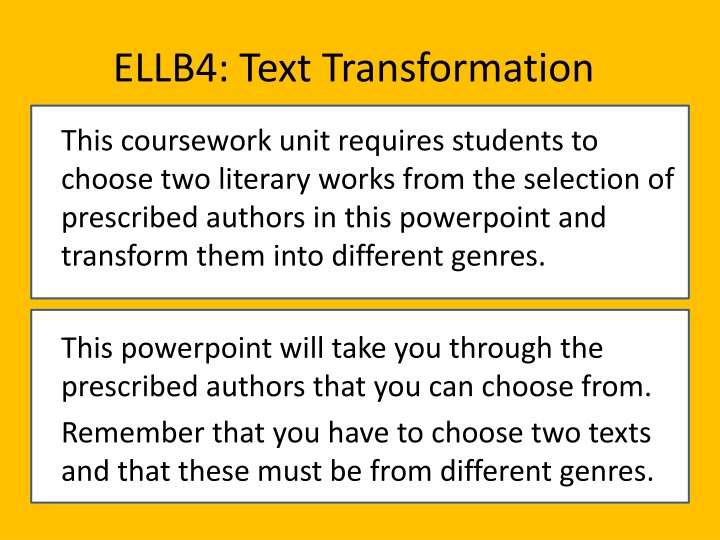 ellb4 text transformation