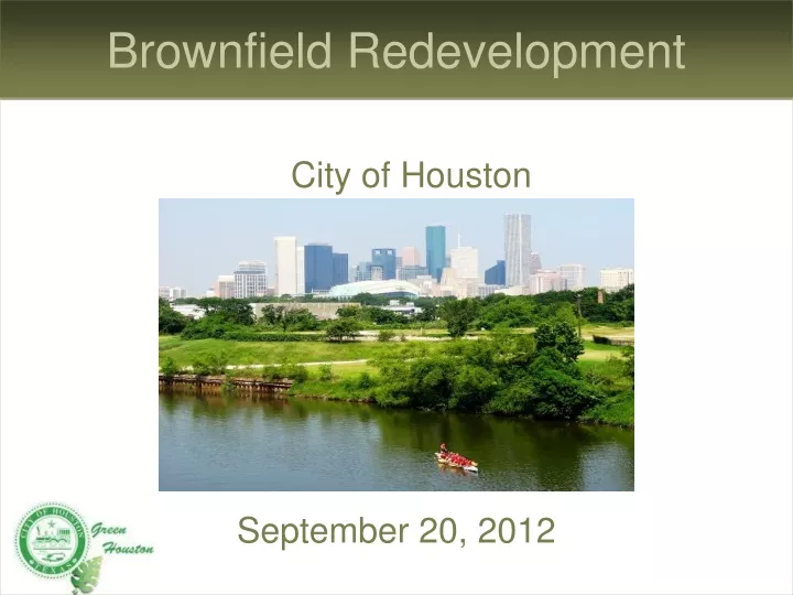 brownfield redevelopment