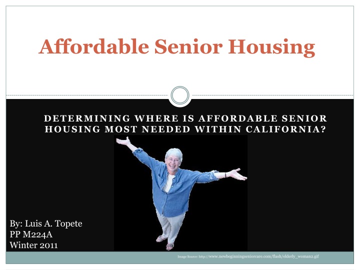affordable senior housing