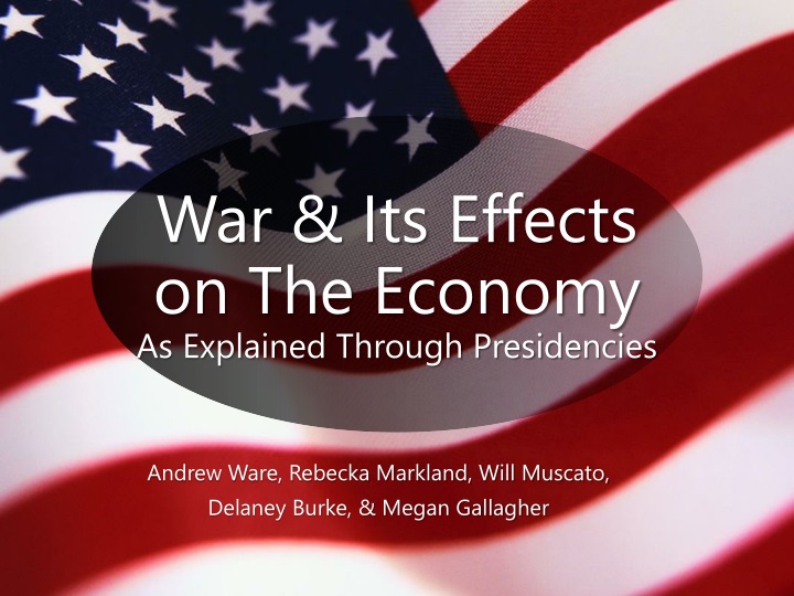 war its effects on the economy as explained through presidencies