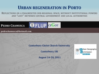 Urban regeneration in Porto