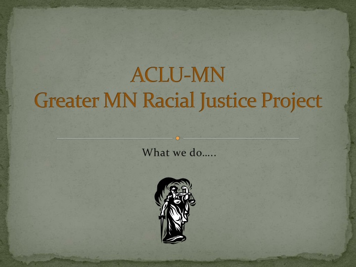 aclu mn greater mn racial justice project