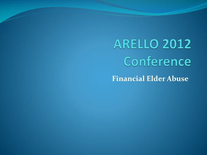 arello 2012 conference