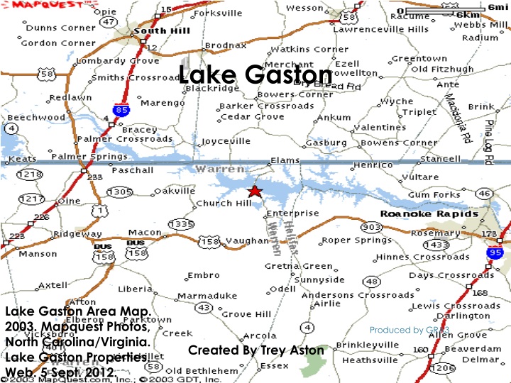 lake gaston