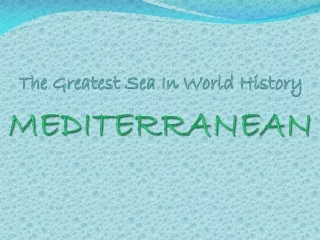 The Greatest Sea In World History
