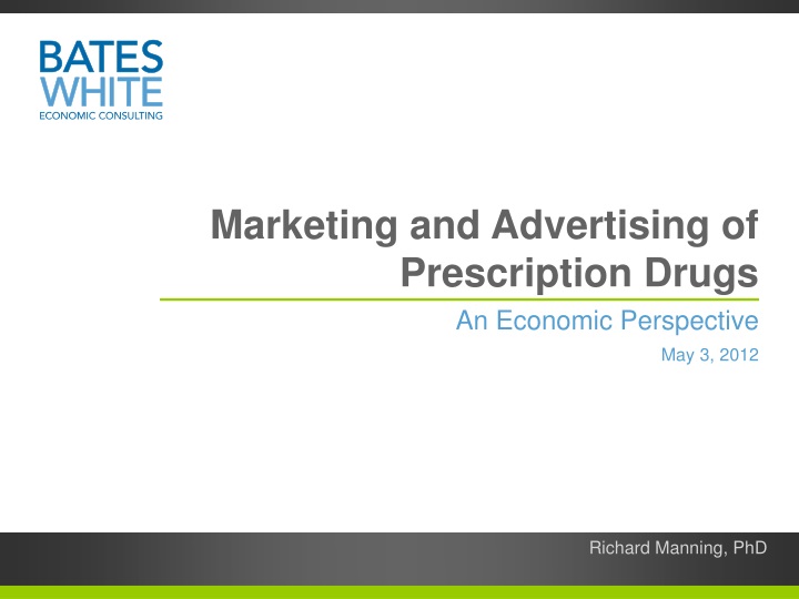 marketing and advertising of prescription drugs
