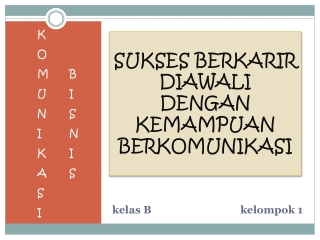 kelas B			kelompok 1