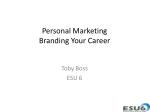 Personal Marketing Branding Your Career