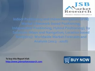 Indoor Positioning and Indoor Navigation (IPIN) Market
