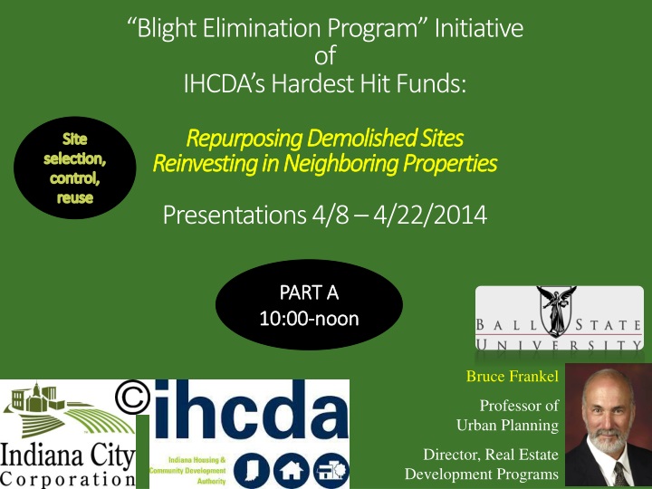 blight elimination program initiative of ihcda