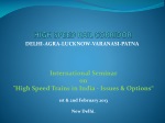 HIGH SPEED RAIL CORRIDOR - slide 1