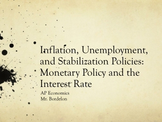 Inflation, Unemployment, and Stabilization Policies: Monetary Policy and the Interest Rate