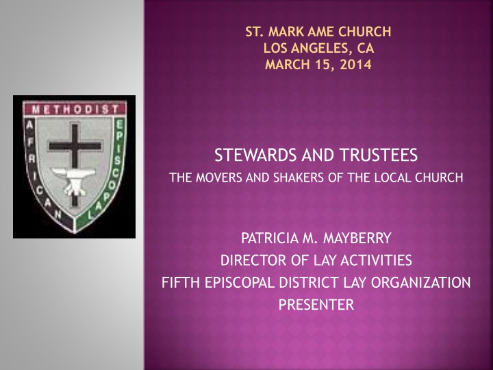 st mark ame church los angeles ca march 15 2014