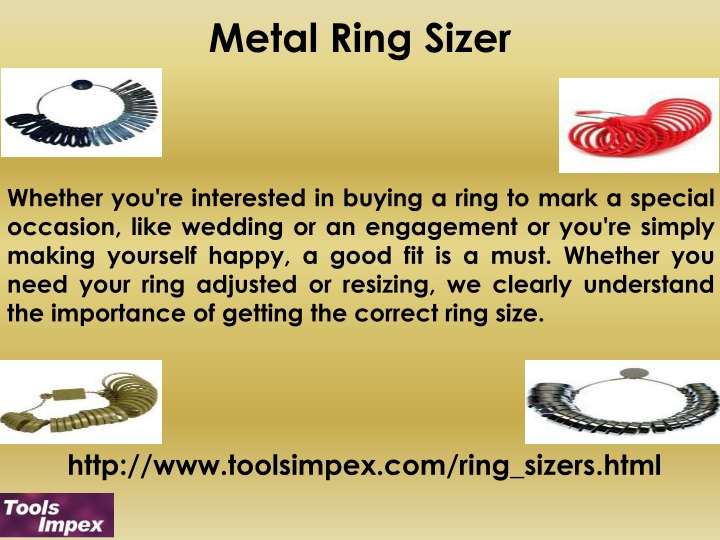 metal ring sizer