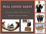 Real Estate Agent - slide 1