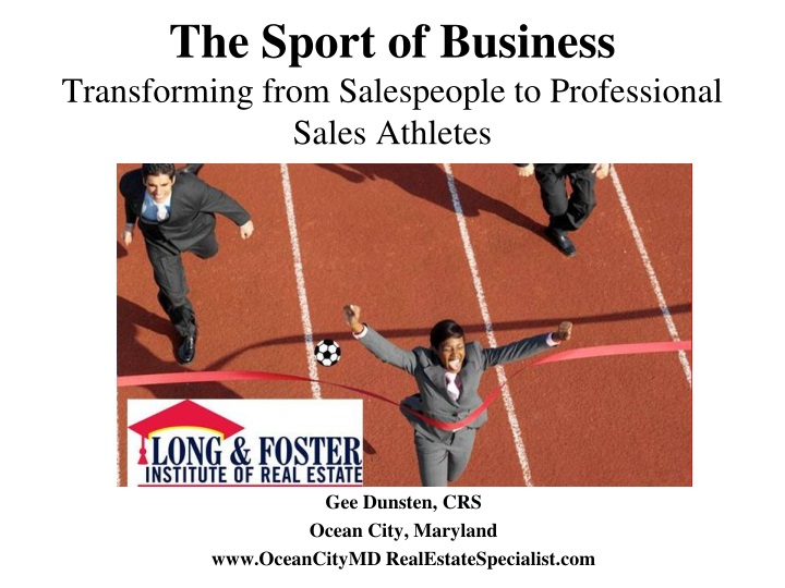 the sport of business transforming from salespeople to professional sales athletes